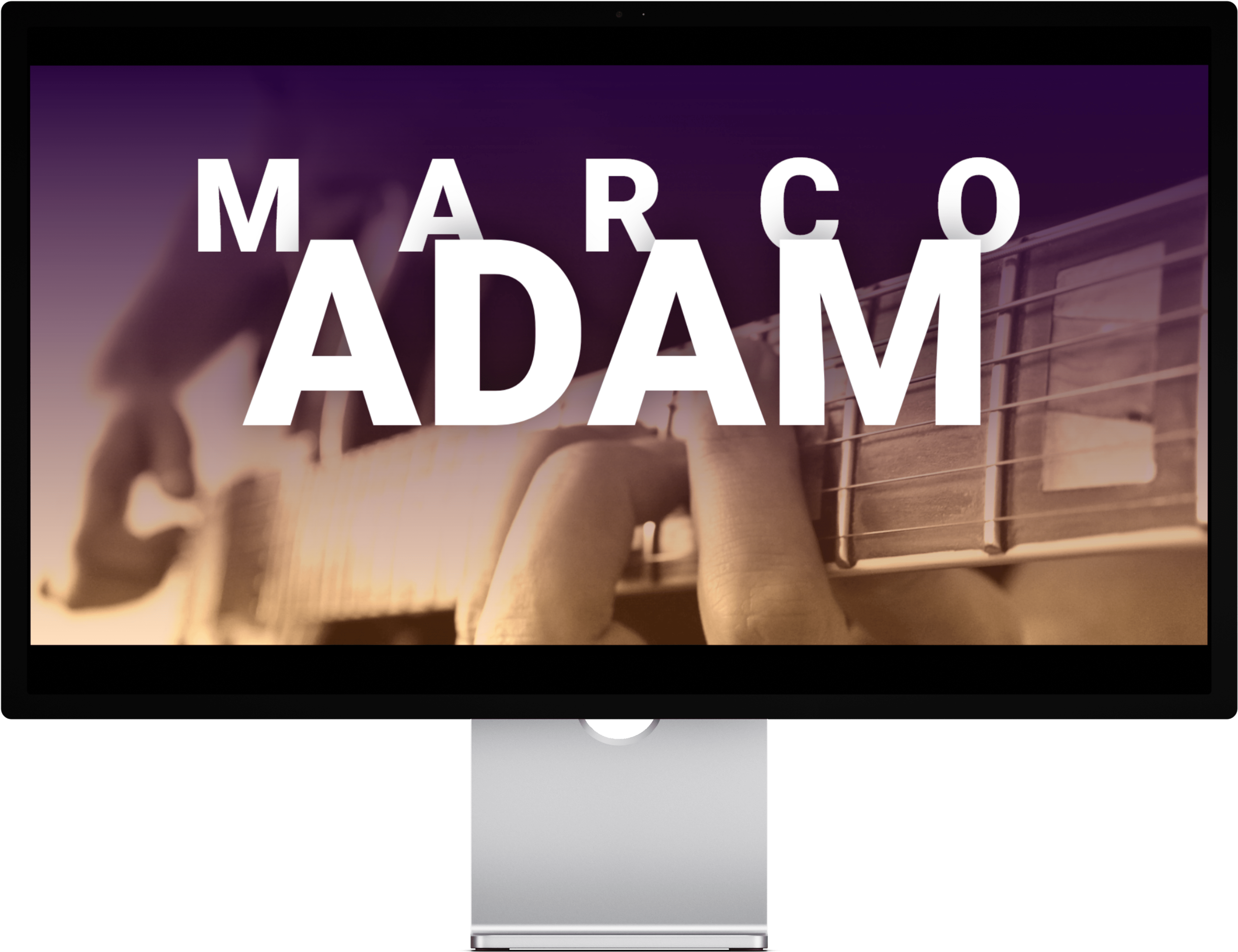 Mockup Webseite Marco Adam